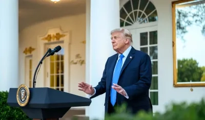 El presidente de Estados Unidos, Donald Trump.