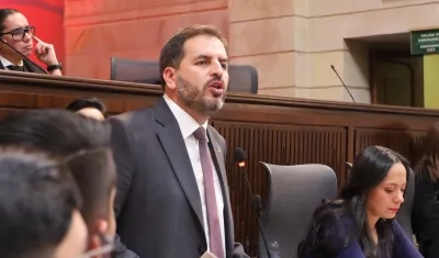 El senador del Centro Democrático, Andrés Forero.