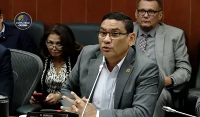 El senador Didier Lobo.