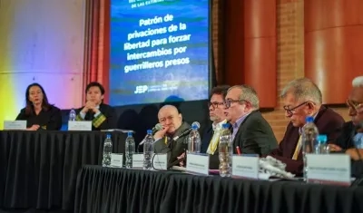 Los exjefes de las FARC.