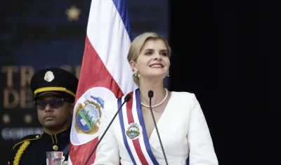 La presidenta de Costa Rica, Laura Fernández Delgado.