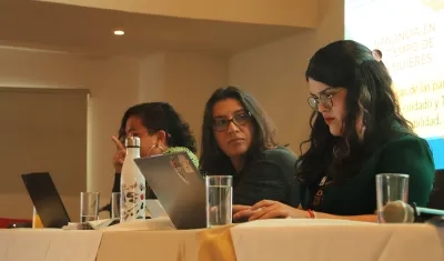 Coordinadora del Programa Influyente de Oxfam Colombia, Jenny Gallego.