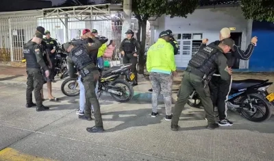 Operativos contra la extorsión. 