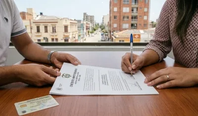 Imagen de referencia de la firma de una hipoteca. 