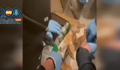 Incautación de droga. 