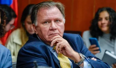 Indalecio Dangond, ministro de Agricultura.