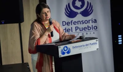 La Defensora del Pueblo, Iris Marín.