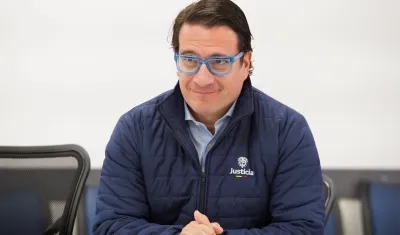 Iván Cancino, ministro de Justicia.