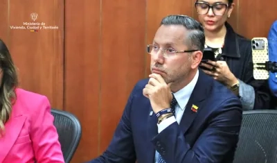 Jaime Andrés Beltrán, ministro de Vivienda.