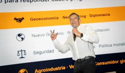 Javier Díaz Molinan, presidente de Analdex.