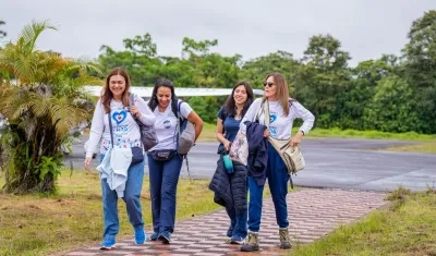 Las mujeres que perdieron la vida en el accidente.