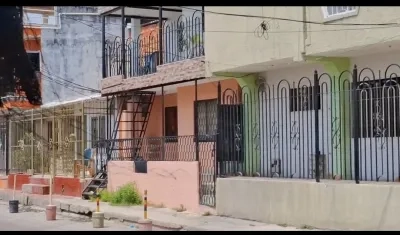 Lugar donde presuntamente era torturado el menor.
