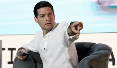 Mauricio Gómez, ministro de Comercio, Industria y Turismo. 