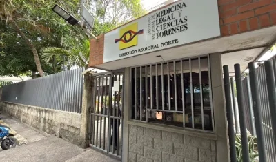 Fachada de Medicina Legal en Barranquilla.