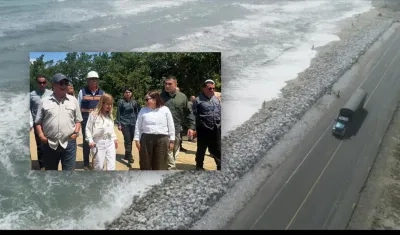 MinTransporte, MinAmbiente y Gobernadora del Magdalena