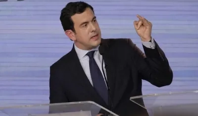 Ministro del Interior, Rodrigo Lara.