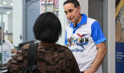 Edgar Páez, presidente de SuperGiros, en el departamento del Chocó. 