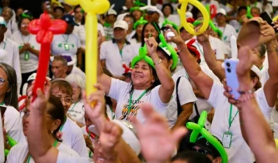 Participaron los beneficiarios de los Centros de Vida de la ciudad.