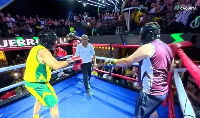 Imagen del combate.