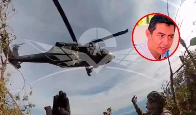 Operativo de la Fuerza Aérea y el piloto Mehmet Cankaya.