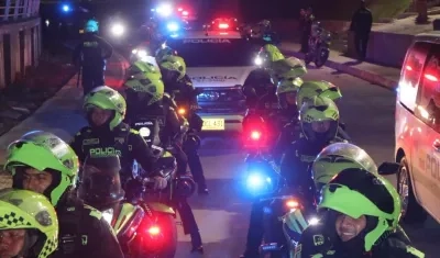 Policía Nacional. 