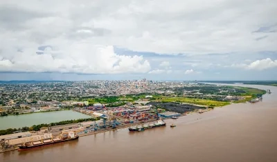 Puerto de Barranquilla.