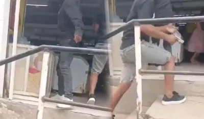 Imágenes de uno de los ataques a bala.