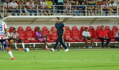 Sebastián Viera, técnico de Junior.