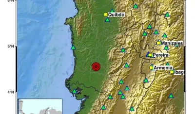 Reporte del sismo. 