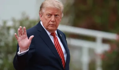 El presidente de Estados Unidos, Donald Trump.