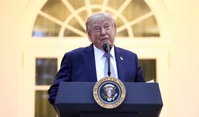 El presidente de Estados Unidos, Donald Trump.