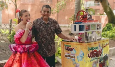 Isabella Daes, Reina del Carnaval de los Niños 2027 junto a don Julio.