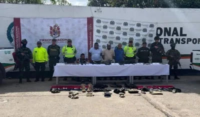 Los capturados. 
