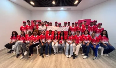 Delegación de Atlántico para la Fase Regional de los Juegos Intercolegiados.