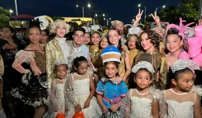En el desfile de Cantores Killeros cualquier niño puede ir disfrazado. 