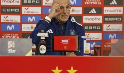 Luis De la Fuente, entrenador de la selección española. 
