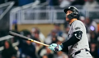 Aaron Judge, capitán de los Yanquis de Nueva York. 