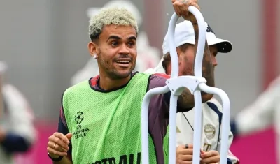 El colombiano Luis Díaz juega su segunda temporada con el Bayern. 