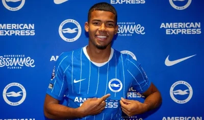 Matías Orozco fue adquirido por el Brighton al Deportivo Cali. 