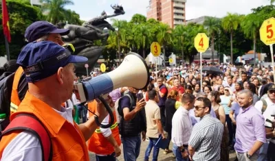 El simulacro será el 21 de octubre a las 10 a.m. y 2:00 p.m. 