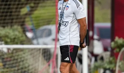 Sebastián Viera, director técnico del Junior. 