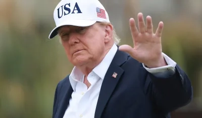 Donald Trump, presidente de Estados Unidos. 