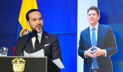 Abelardo De La Espriella al recibir el premio Liderazgo Valiente