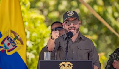 El Presidente Abelardo De La Espriella.