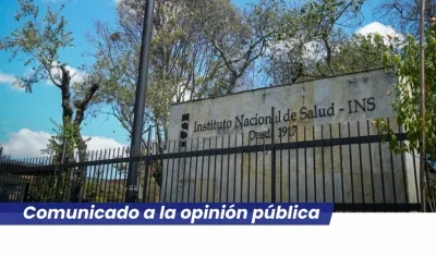 Instituto Nacional de Salud.
