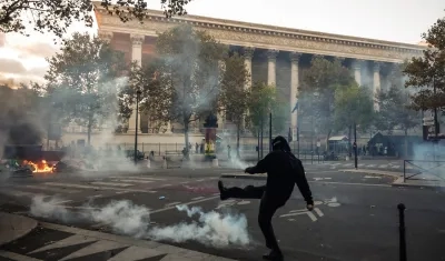Masivas protestas este sábado en Francia
