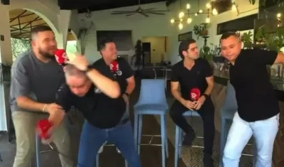 Momentos de la transmisión.