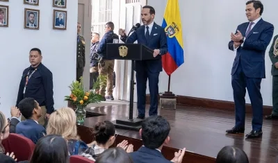 Abelardo De La Espriella, presidente de la República. 