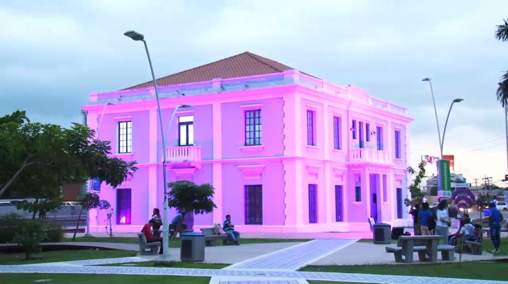 Intendencia Fluvial que por iniciativa de la Alcaldía de Barranquilla está ‘Modo rosa’ 