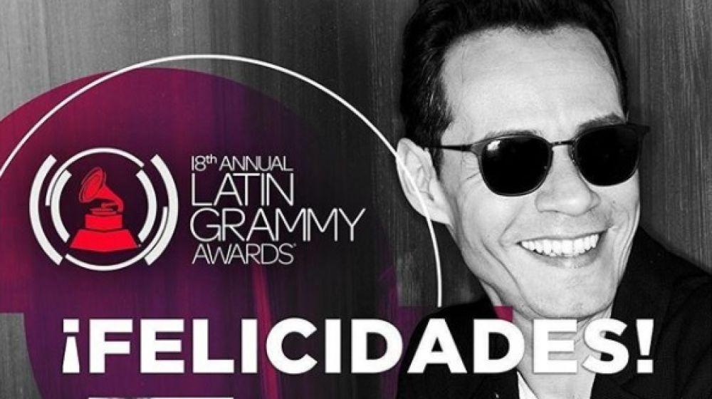 El cantante Marc Anthony.